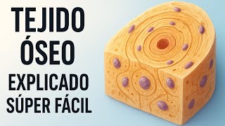 Tejido óseo explicado fácil | Histología Ross paso a paso 🦴