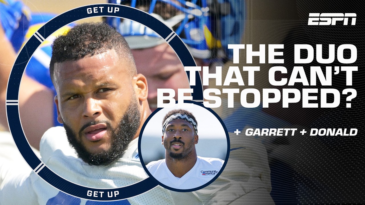 Would ANYONE be able to beat the Rams if Aaron Donald comes back?! 😬 | Get Up
