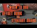 WHEN TO USE OFFSET HOOK VS STRAIGHT SHANK -ZONA SHOW DIRT Episode #25