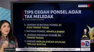 Tips Hindari Ponsel Meledak Saat Dicas