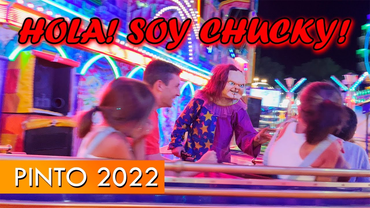 TREN DE LA BRUJA JB [CON CHUCKY🤡] | Feria de Pinto 2022 - Ferias A TOPE