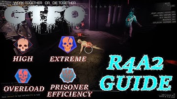 Triple Objectives & An Error Alarm? No Problem! - GTFO R4A2 Guide
