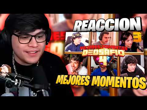 ALDO GEO REACCIONA A LOS MEJORES MOMENTOS EN DEDSAFIO MINECRAFT 4 DIA 3 🤣🤣