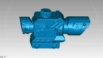 Máy quét 3D cầm tay - Chế độ quét laser cực mạnh