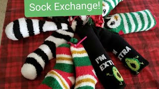 Budget Friendly Sock Exchange #Nowrappingpaperneeded #Affordable screenshot 5