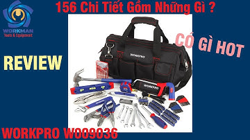 Bộ dụng cụ đa năng 156 chi tiết WORKPRO W009036