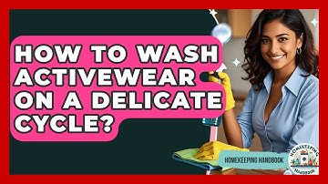 How To Wash Activewear On A Delicate Cycle? - Homekeeping Handbook