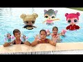 LOL BEBEKLERİMİZ ile eğlenceli anlar LOL Dolls Funny Kids Video