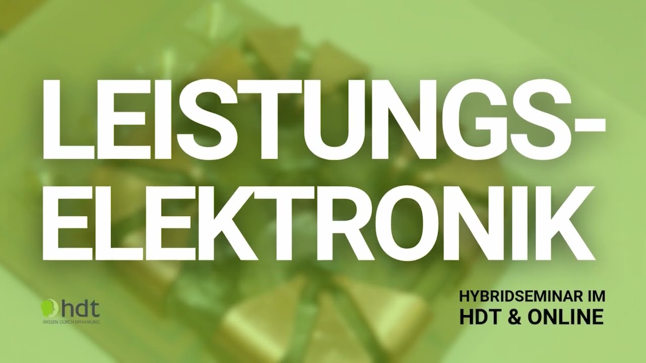 Leistungselektronik verstehen #hdt