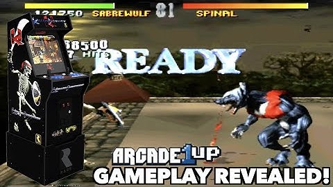 Killer Instinct Arcade1Up Gameplay has been seen! Exclusive KI2 Clip! (Update! See description!)