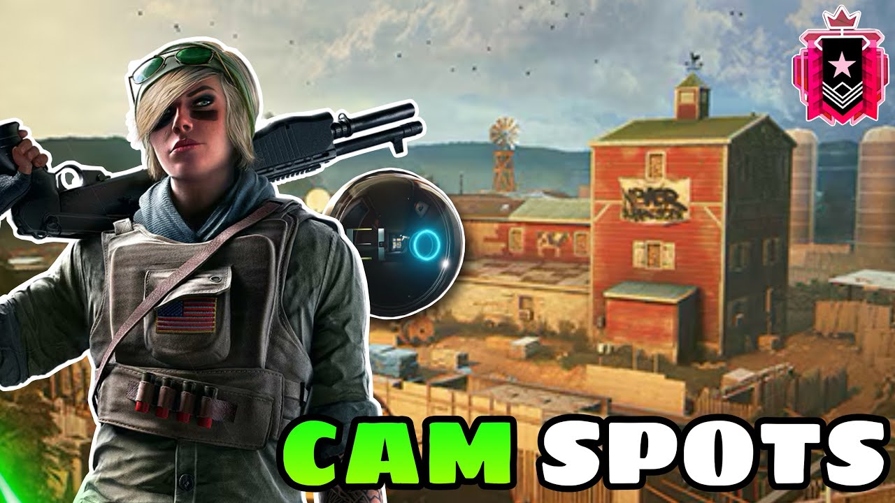 BEST VALKYRIE CAM SPOTS FOR OREGON RANKED! Rainbow Six Siege Operator Guide