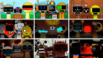 🤖Incredibox - Sprunki but ONLY ROBOTS in ALL POPULAR MODS