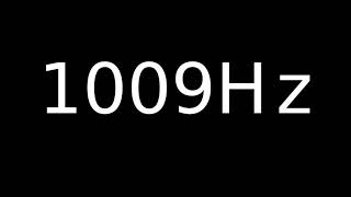 Speaker Sound Test 1009Hz