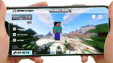 UI CLIENT For Minecraft Bedrock Edition 2023!