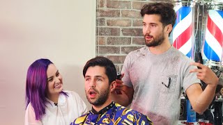 Jeff Wittek & Josh Peck Let Me Cut Their Hair…