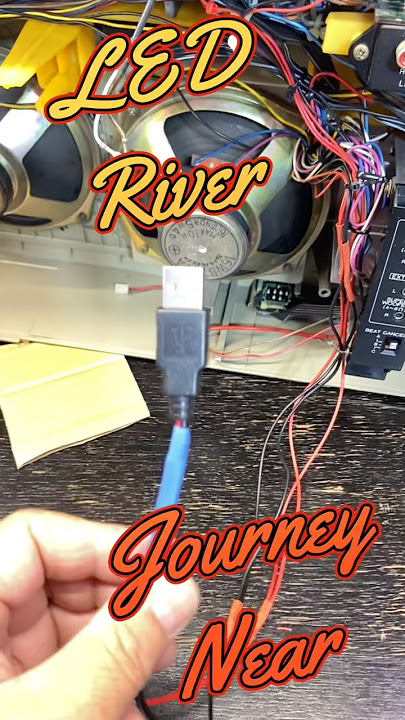 LED river, journey near #boombox #funky #gf777