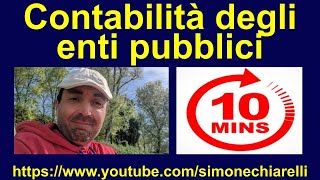 Fast Law: Simone Chiarelli spiega tutta la contabilità degli enti pubblici in 10 minuti