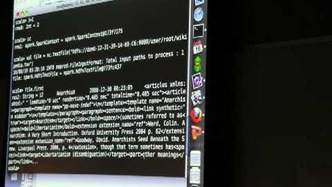 HUG Meetup August 2010: Mesos: A Flexible Cluster Resource Manager - Part 3