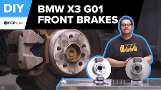 BMW X3 Front Brake Rotor & Pad Replacement DIY (20182023 BMW G01 X3 xDrive30i, sDrive30i)