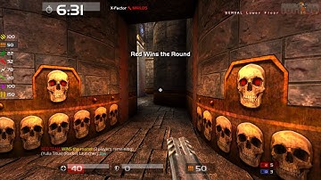 Quake Live: Clan Arena Campground Render Test - Xfactor