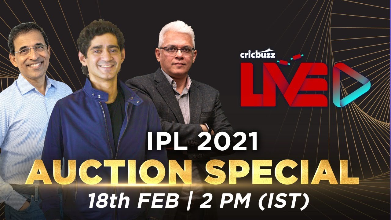 Cricbuzz Live, IPL 2021 Auction Special