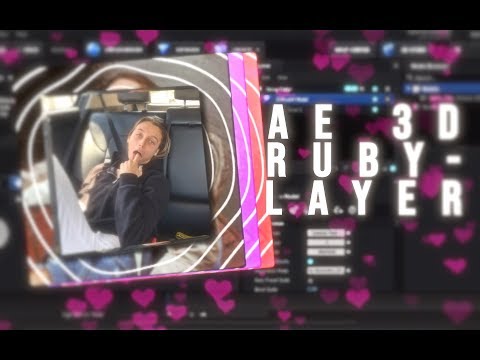 ae - 3d ruby/layer transition - after effects
