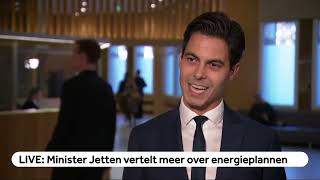 LIVE: Minister Jetten vertelt meer over energieplannen