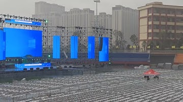 Admark rain proof powered line array