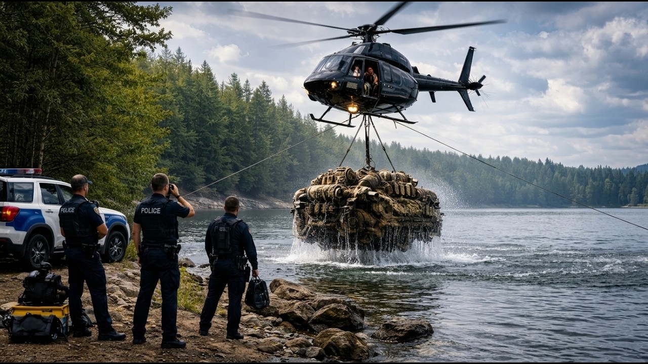 Lost Billionaire’s Luxury V12 Yacht Engine – Found Underwater & Hidden for Years!