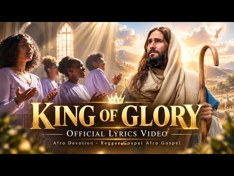 KING OF GLORY Official Lyrics Video - Afro Devotion X Caweezy - Reggae Gospel Afro Gospel