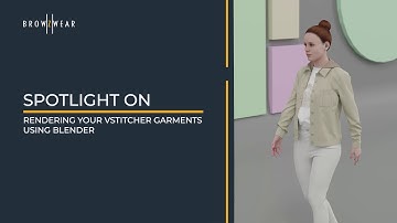 Spotlight on Rendering Your VStitcher Garment using Blender