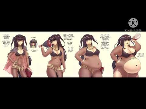 Anime weight gain comic