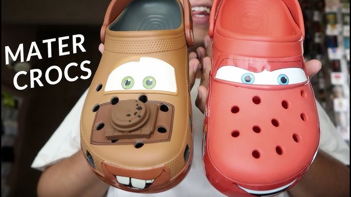 Lightning McQueen Crocs On Feet Review 