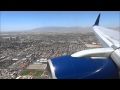 Incredible Landing over the Las Vegas Strip in Las Vegas Delta Airlines Boeing 757 (Winglets)