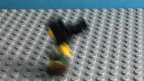 Motion blur test (LEGO stop motion)