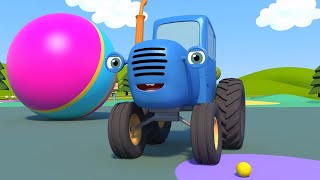 Синий Трактор - Большой И Маленький 🚜 Развивающие Мультфильмы Про Машинки Для Детей