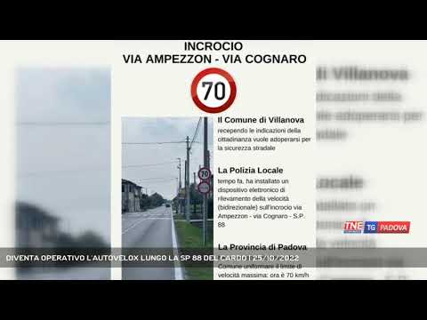 DIVENTA OPERATIVO L'AUTOVELOX LUNGO LA SP 88 DEL CARDO | 25/10/2022