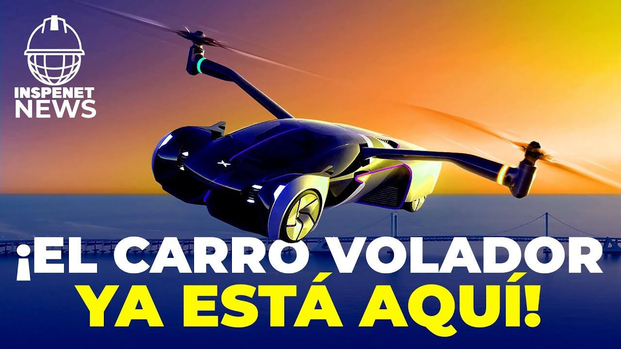 EL PRIMER CARRO VOLADOR DEL MUNDO EXISTE 🚗 MÍRALO AQUÍ ️ NEWS