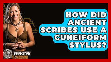How Did Ancient Scribes Use A Cuneiform Stylus? - Ancient Wonders Revealed