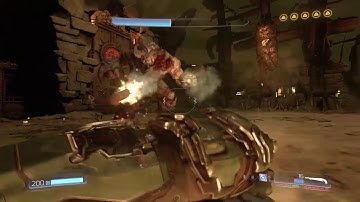 Killing Cyberdemon with the Super-Shotgun - DOOM 2016