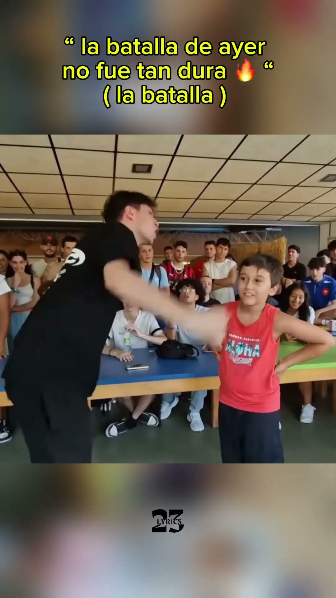 La batalla de ayer #freestyle #shorts #rap