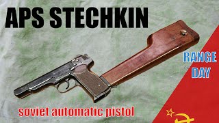 APS STECHKIN ( Автоматический Пистолет Стечкина) Soviet machine pistol