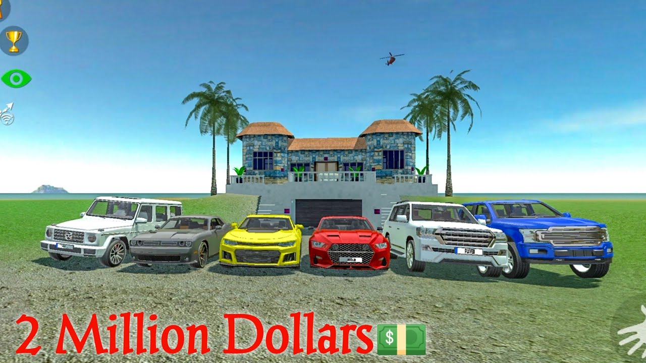 Car Simulator 2 | Spending my 2M Dollars on buying Villa, Garage & Cars | Car Games Android Gameplay