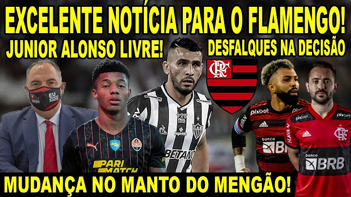 EXCELENTE NOTÍCIA PARA O FLAMENGO! MUDANÇA NO MANTO DO MENGÃO! DESFALQUES NA DECISÃO DO CARIOCA! E+