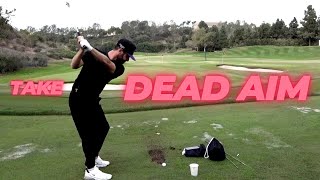 How To Aim The Golf Club Perfectly Every Time & Build A Repetitive Routine | TrottieGolf