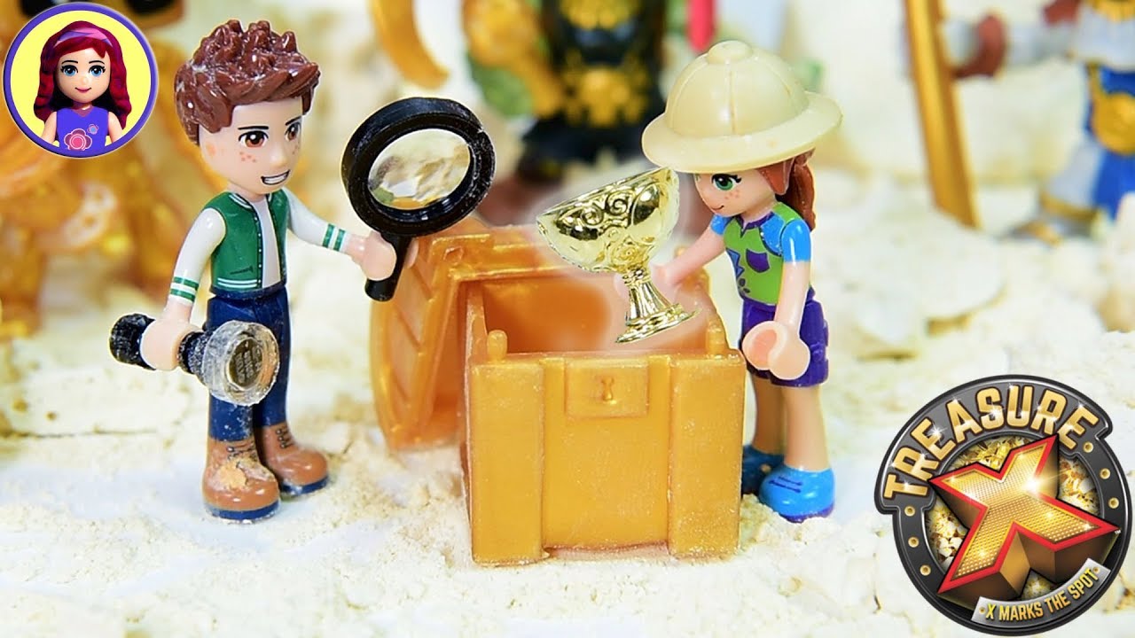 Digging for Gold | Treasure X Fossicking with Lego Friends Kids Toys -  YouTube