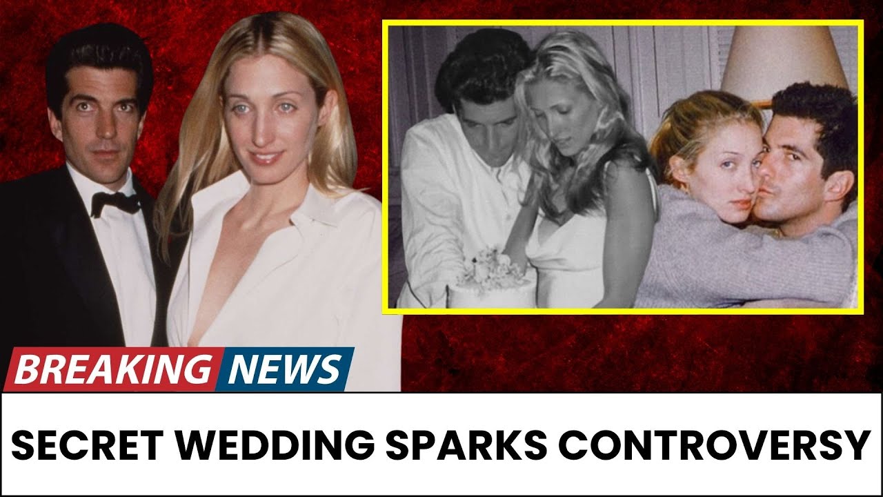 JFK Jr. and Carolyn’s Secret Wedding UNVEILED: Rare Photos Ignite a Firestorm of Drama!