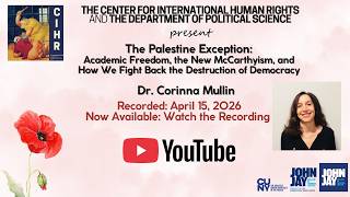 The Palestine Exception & Academic Freedom with Dr. Corinna Mullin