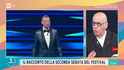 Festival di Sanremo: la seconda serata - Unomattina 04/03/2021