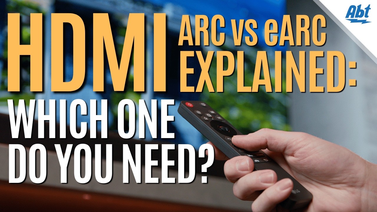 HDMI ARC vs. eARC Explained: Which One Do You Need? - YouTube